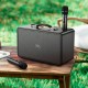 Портативна колонка Bluetooth HOCO HA8 Ave wireless dual-mic outdoor BT speaker 40W black