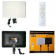 Лампа відеосвітло LED CH PL-36 36x25 cm 448 Lights 2700K-6500K Remote Adapter Inside