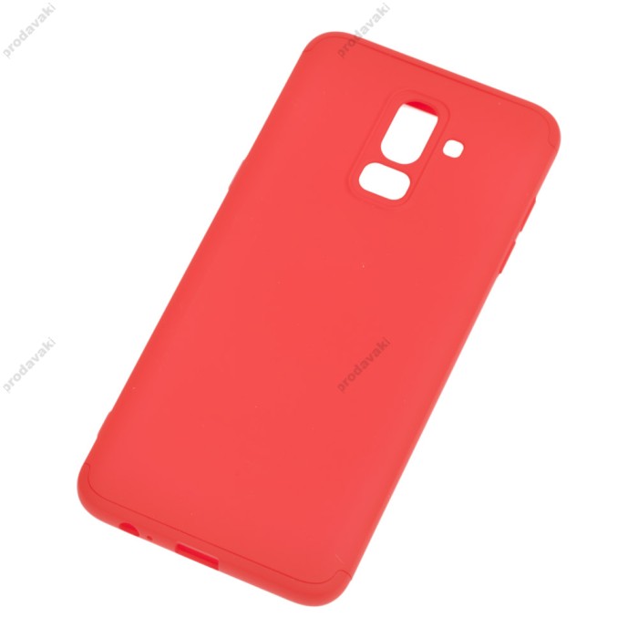 Чохол GKK LikGus для Samsung Galaxy J8 (J810) 360 червоний