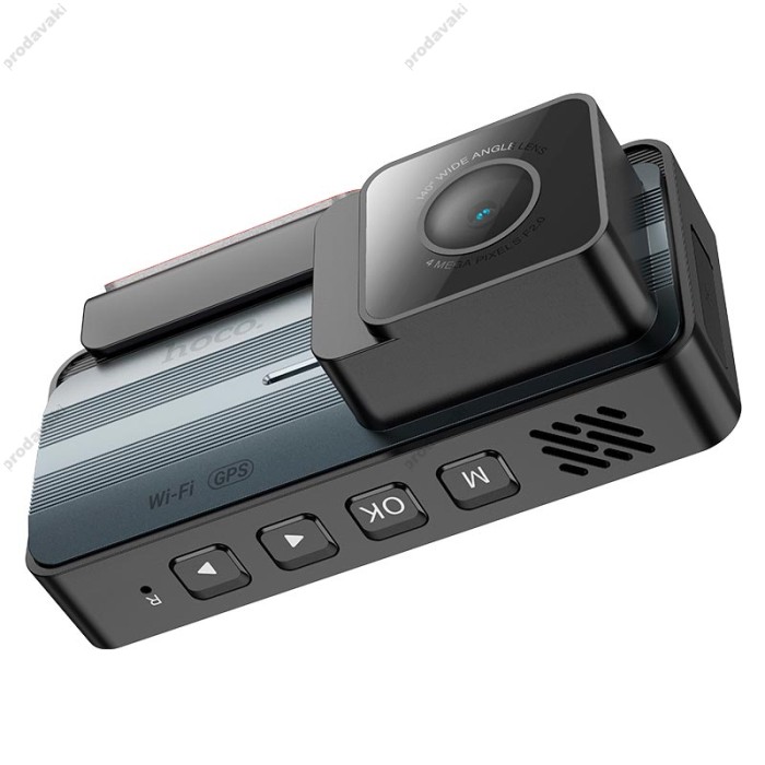 Відеореєстратор HOCO DV11 driving recorder 2K display 3.69" WI-FI+GPS Grey