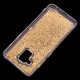 Чохол для Samsung Galaxy A8 2018 (A530) вода золотистий "корона та діамант"