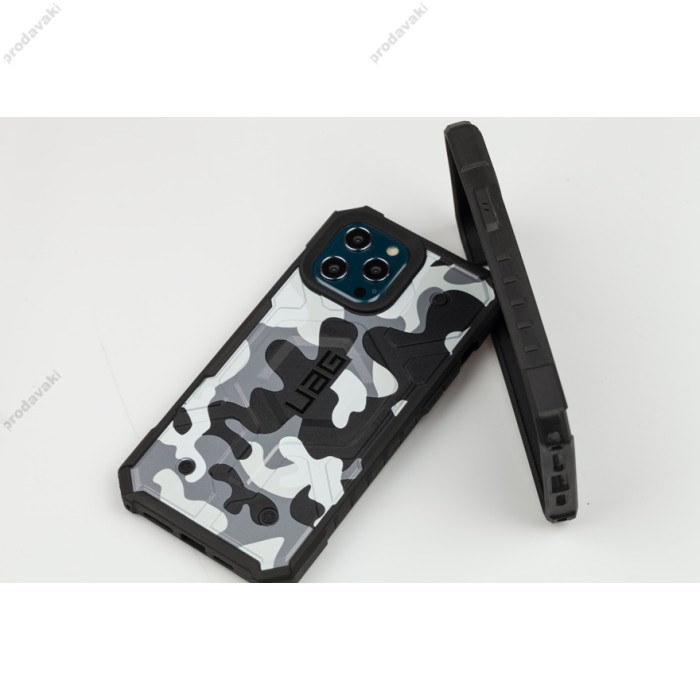 Чохол для Iphone 15 Pro Max UAG MagSafe camouflage white black