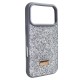 Чохол для iPhone 18 Pro xVibe Swarovski Case Silver