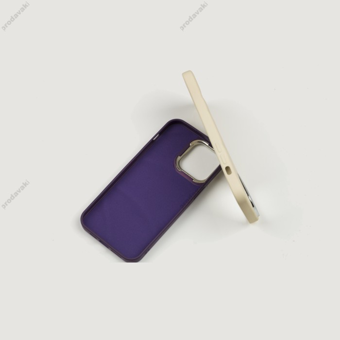 Чохол для iPhone 13 Pro Soft Puffer violet