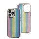 Чохол для iPhone 13 Pro Rainbow pink