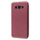 Чохол книжка Premium для Samsung Galaxy J7 2016 (J710) бордовий