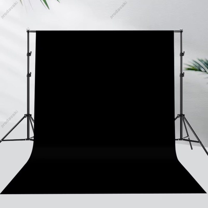 Фотофон CH 2m*3m background тканина - Black