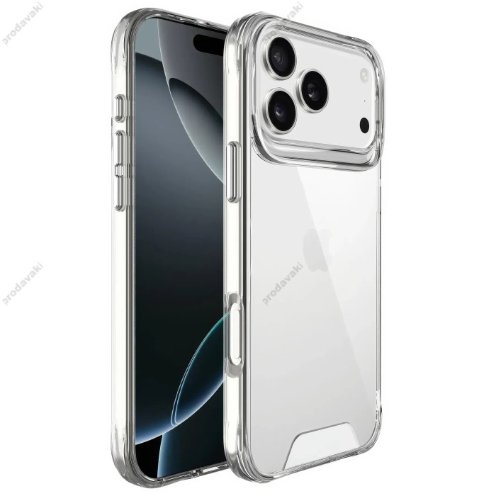 Чохол Space Collection для iPhone 17 Pro Max Прозорий