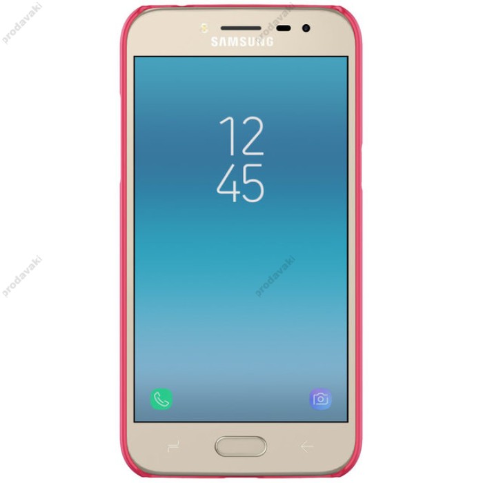 Чохол для Samsung Galaxy J2 2018 (J250) Nillkin із захисною плівкою червоний