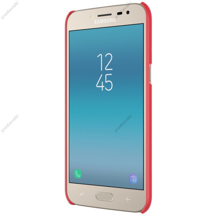 Чохол для Samsung Galaxy J2 2018 (J250) Nillkin із захисною плівкою червоний