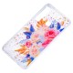 Чохол для Samsung Galaxy A9 2018 (A920) Flowers Confetti "кущова троянда"