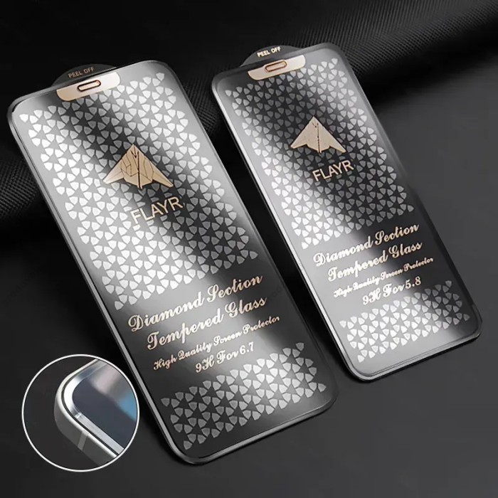 Захисне скло FLAYR 5D Diamond для iPhone 17 Pro Max
