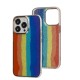 Чохол для iPhone 13 Pro Rainbow red