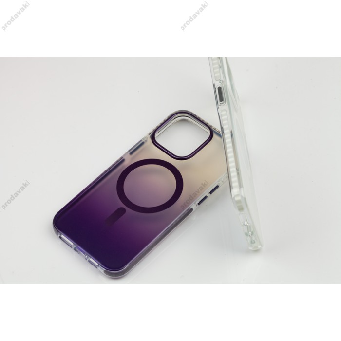 Чохол для iPhone 13 Pro Max WAVE Premium Shadow Star MagSafe purple