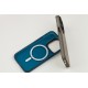 Чохол для iPhone 15 Pro Berlia Color Metal MagSafe blue