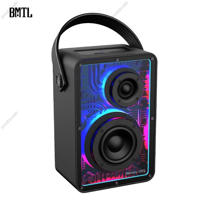 Портативна колонка Bluetooth Xdobo Memory 1972 BT5.3 TWS 80W Black