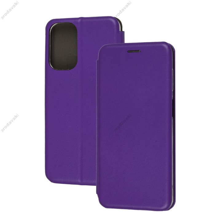 Чохол книжка Premium для Samsung Galaxy A23 бузковий