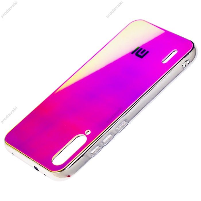 Чохол Shining для Xiaomi Mi A3 / Mi CC9e дзеркальний зелено-блакитний