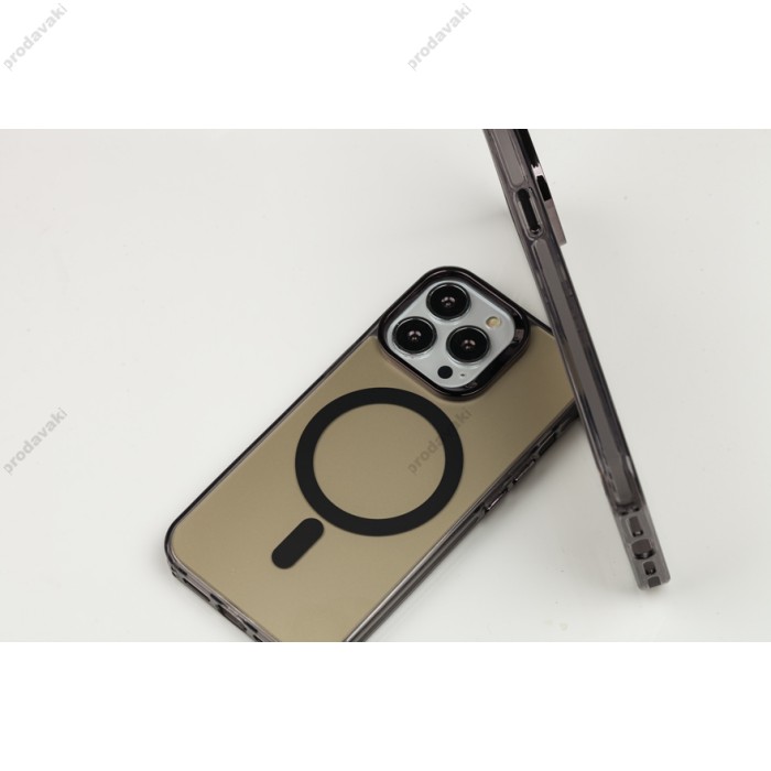 Чохол для iPhone 12 / 12 Pro IMD Colors MagSafe blue