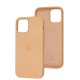 Чохол для iPhone 12 / 12 Pro MagSafe Silicone Full Size cantaloupe