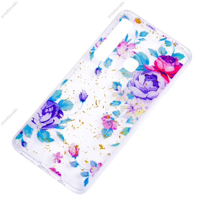 Чохол для Samsung Galaxy A9 2018 (A920) Flowers Confetti "квіти"