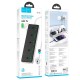Подовжувач мережевий фільтр Hoco AC13A Talento 5-position socket 3USB/Type-C 10A black