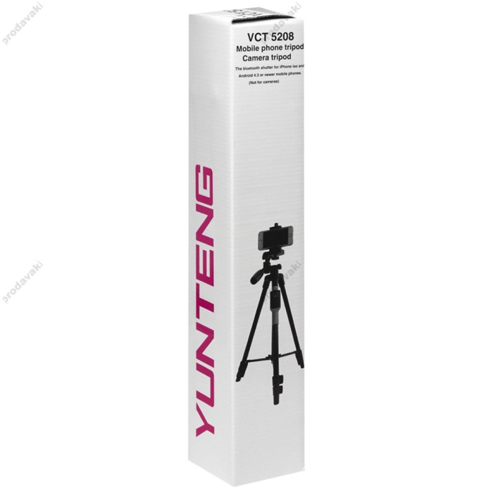 Штатив-трипод Tripod Stand Multifunctional Yunteng VCT-5208 1.25m 