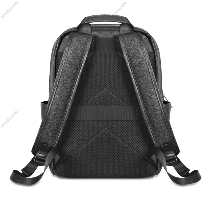 Рюкзак для ноутбука Wiwu High Quality Osun PU Leather Notebook Backpack Black