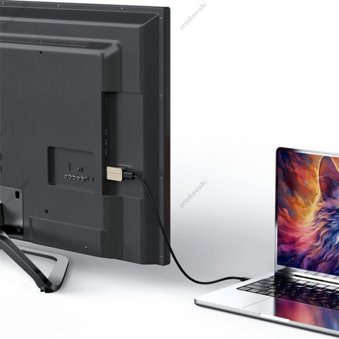 Перехідник Wiwu Wi-HB004 Infinite USB-C to HDMI Adapter Silver