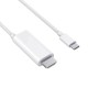 Кабель Wiwu Wi-PS001 Charging Projection Cable PD Type-C to HDMI 4K 1.8m White