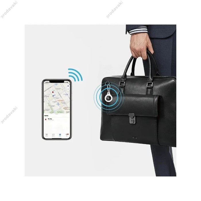 Пошуковий трекер Wiwu WT-01 iTag Location Tracking Anti-loss Device IOS Black