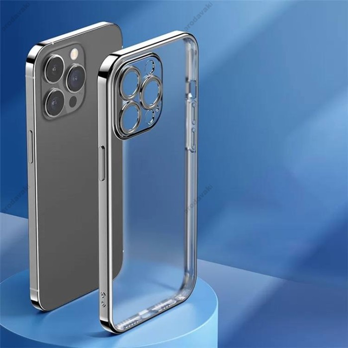 Чохол iPhone 14 Pro Rock Electroplating Mate Full Camera Series Black