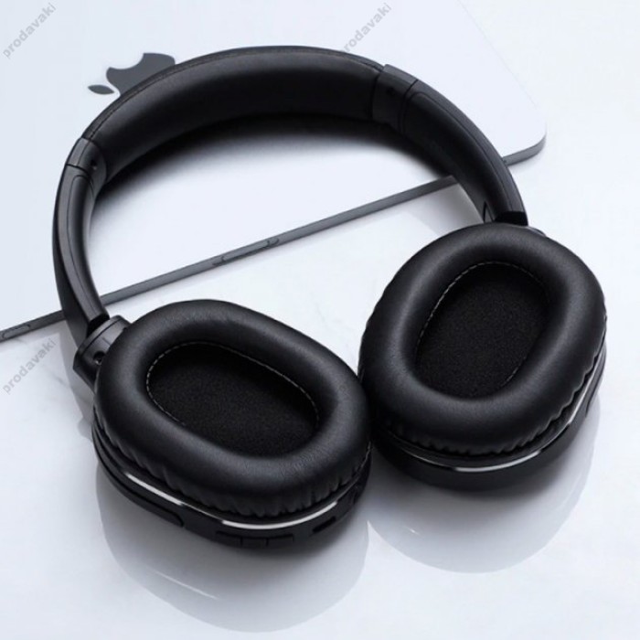 Бездротові Bluetooth навушники BASEUS D02 Pro Encok Wireless headphone BT5.0, AUX Black (NGD02-C01)