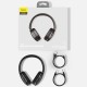 Бездротові Bluetooth навушники BASEUS D02 Pro Encok Wireless headphone BT5.0, AUX Black (NGD02-C01)