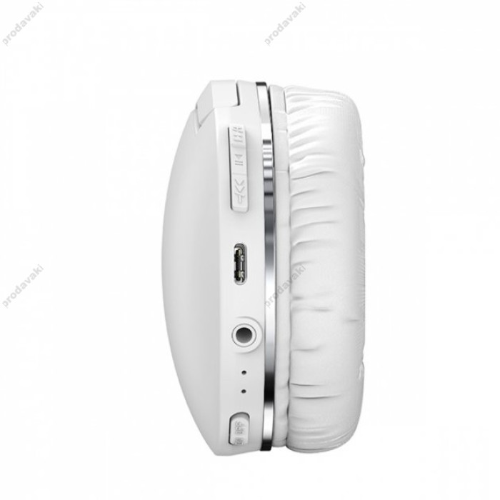Бездротові Bluetooth навушники BASEUS D02 Pro Encok Wireless headphone BT5.0, AUX White (NGD02-C01)