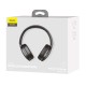 Бездротові Bluetooth навушники BASEUS D02 Pro Encok Wireless headphone BT5.0, AUX Black (NGD02-C01)