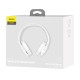Бездротові Bluetooth навушники BASEUS D02 Pro Encok Wireless headphone BT5.0, AUX White (NGD02-C01)