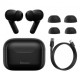 Бездротові Bluetooth навушники Baseus SIMU S1 ANC True Wireless Earphone BT 5.1 Black NGS1-01