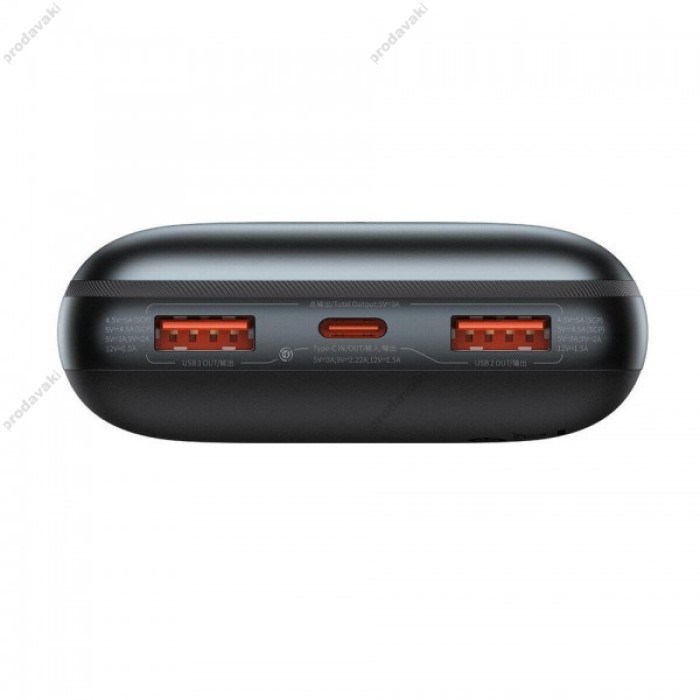 Повербанк портативний акумулятор Power Bank Baseus Bipow Pro 22.5w 20000 mAh Black PPBD030001