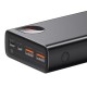 Повербанк портативний акумулятор Power bank  Baseus Adaman Metal Digital Display 65W 20000 mAh Black PPIMDA-D01