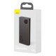 Повербанк портативний акумулятор Power bank  Baseus Adaman Metal Digital Display 65W 20000 mAh Black PPIMDA-D01