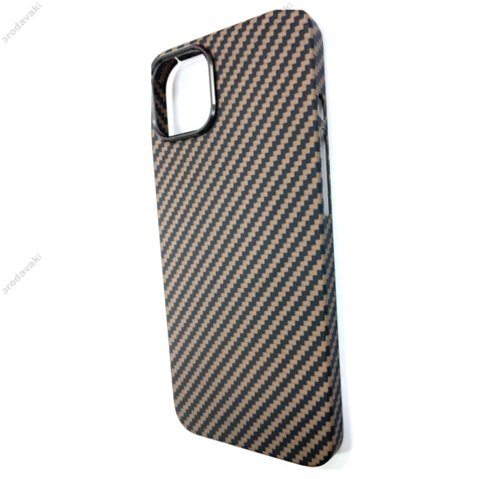 Чохол K-Doo kevlar для iPhone 14 Pro Max Black / Brown