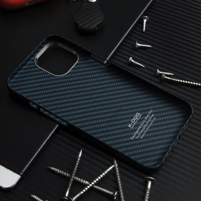 Чохол K-Doo kevlar для iPhone 14 Plus (Синій)