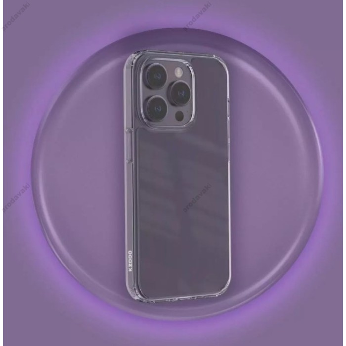 Чохол із посиленими силіконовими бортами K-Doo Guardian для iPhone 14 Pro Depp Purple