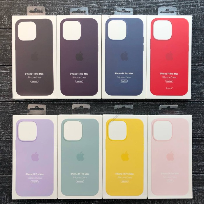 Чохол Silicone для iPhone 14 Case MagSafe