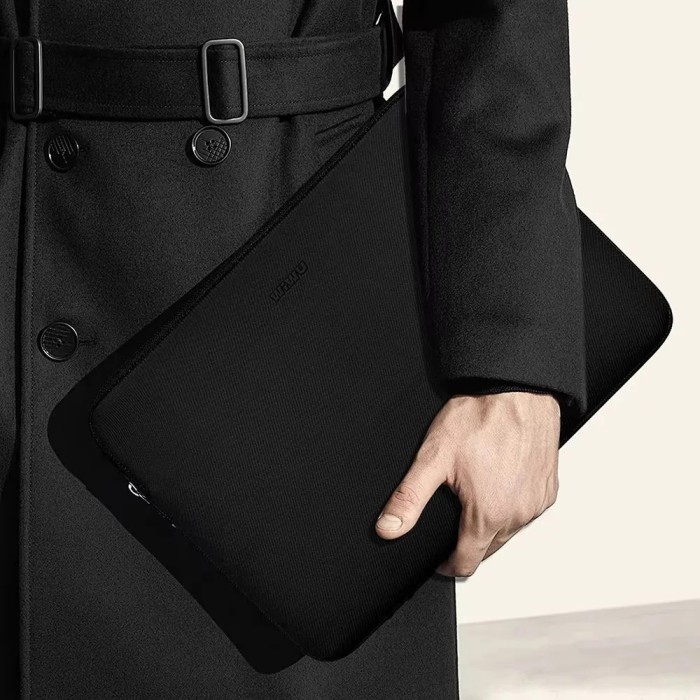Папка-конверт Wiwu Skin Zero Sleeve для MacBook ноутбука планшета 13"-13.6" Burgundy Red