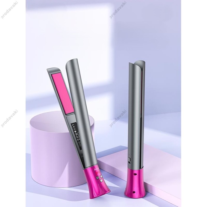 Плойка для волосся Hoco DAR02 Jade hair straightener 45W Grey