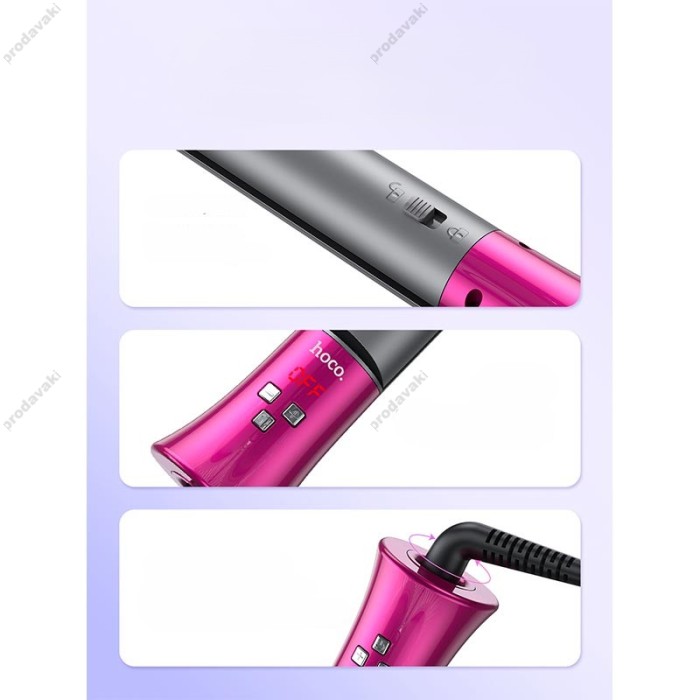 Плойка для волосся Hoco DAR02 Jade hair straightener 45W Grey