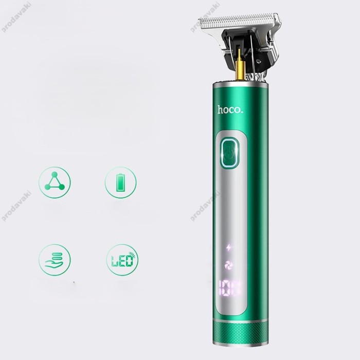 Машинка для стрижки волосся Hoco DAR03 Breeze electric Hair cutter Green