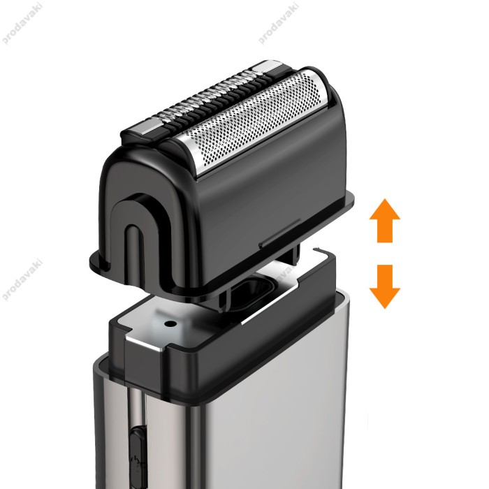 Шейвер для гоління XO CF8 Reciprocating Twin Head Shaver Silver